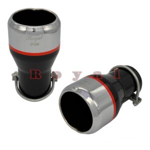 سر اگزوز گرد جمع طرح ترک رنگی کد 208 برند رویال