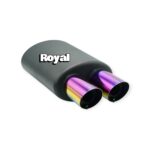 منبع اگزوز کد 717 برند رویال اگزوز دارای دو سریع دولول 7 رنگ هست