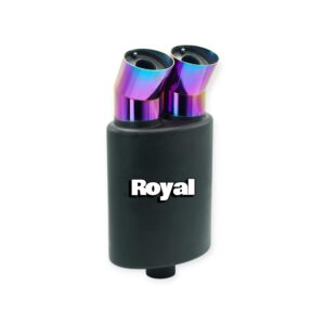 منبع اگزوز کد 728 شکاری همراه با سر منبع 7 رنگ