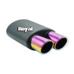 منبع اگزوز دو لول کد 735 برند رویال هفت رنگ