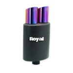 منبع اگزوز اسپرت دو لول کد 735 برند رویال