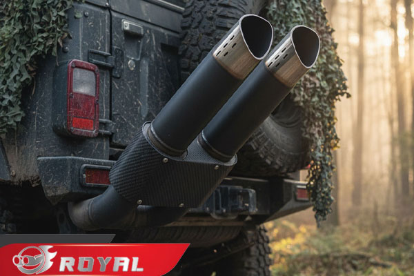 انواع منبع اگزوز شکاری