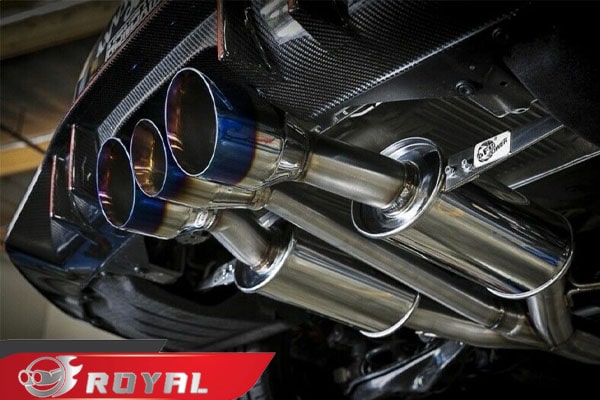 عکس اجزای سیستم اگزوز