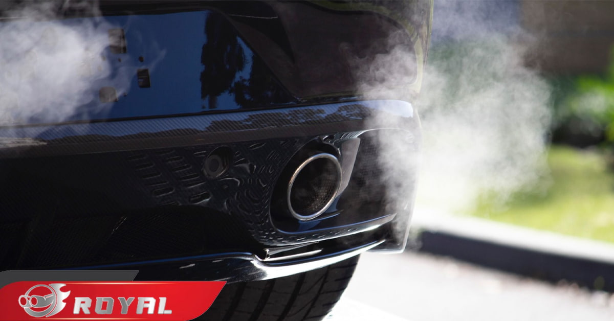 عکس خرابی اگزوز ماشین