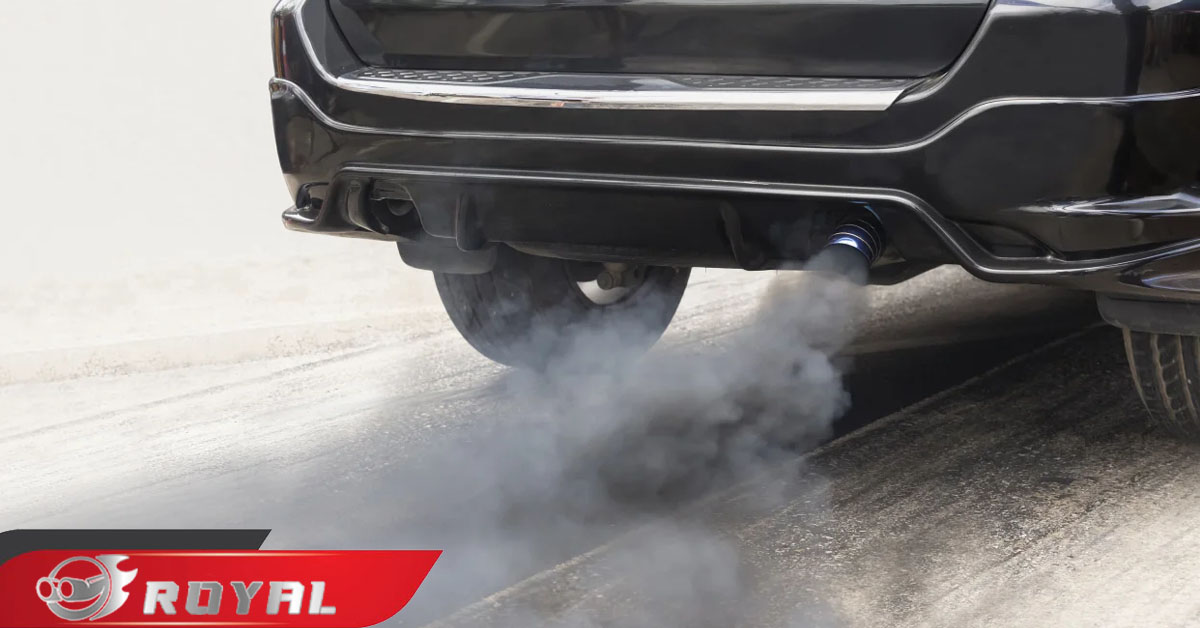 عکس دود سیاه ماشین