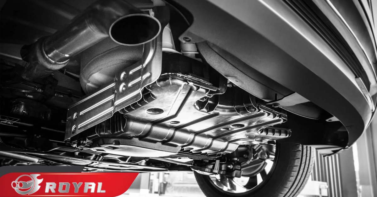 عکس قطعات اگزوز ماشین