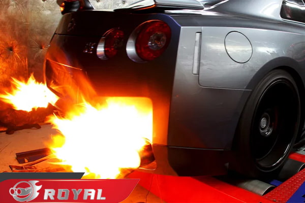 مشکل اگزوز بک فایر دار