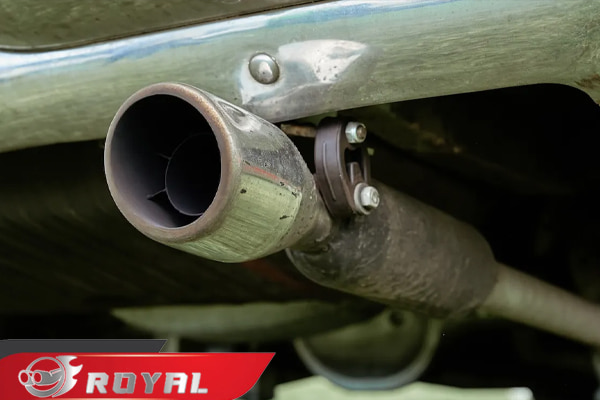 وضعیت لوله اگزوز و صدا خفه ‌کن