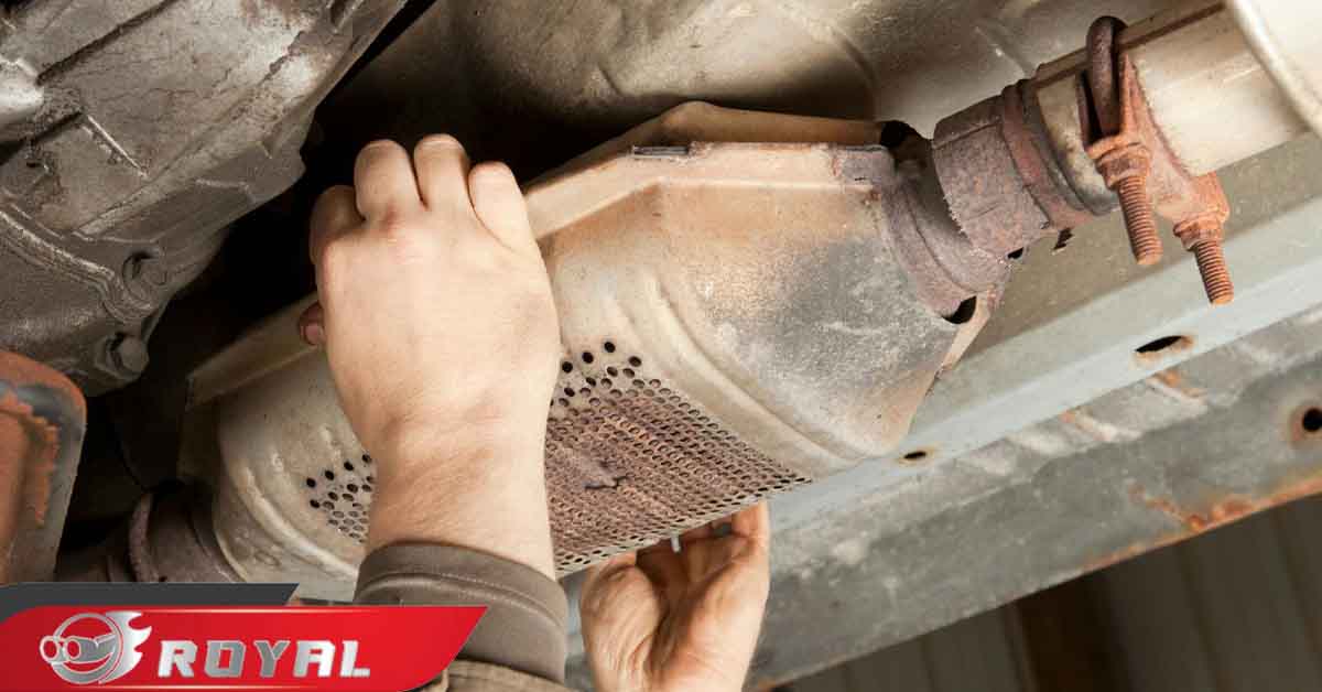 عکس کاتالیزور اگزوز