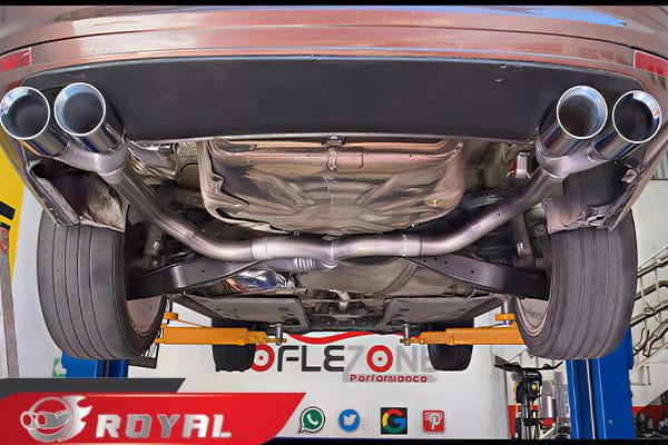 صدای واقعی موتور از اگزوز