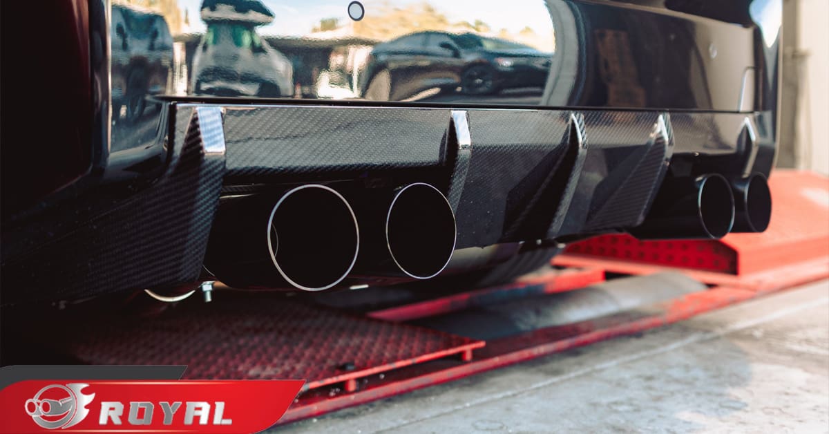 عکس منبع اگزوز فابریک یا اسپرت