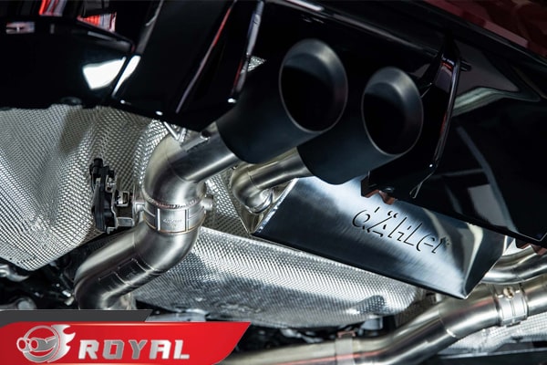 عکس منبع اگزوز با صدای کم‌