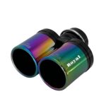 عکس سر اگزوز دولول BMW کد 406 هفت رنگ برند رویال اگزوز